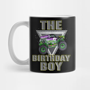 Monster Truck Birthday Boy Mug